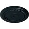 Ekena Millwork Alexandria Rope Ceiling Medallion (Fits Canopies up to 4 5/8"), 19 5/8"OD x 1 1/2"P, Night Shade CM18ALNSF - alternate 2